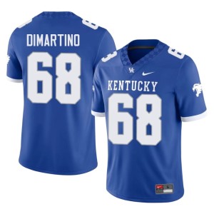 UK College Football Royal #68 Mens 2026-27 Alexander DiMartino Jerseys 269319-394