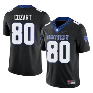 The Cats Game #80 Men Black Ashton Cozart College Football Jerseys 676521-584