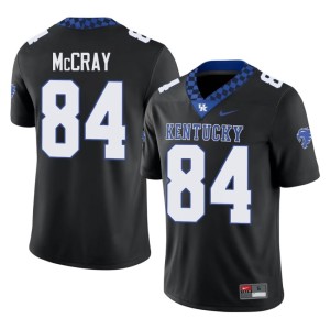 BBN College Football Black Mens #84 Davis McCray Limited Jerseys 479532-451