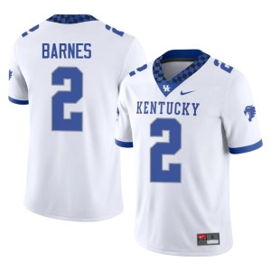 BBN Mens White #2 Jovantae Barnes College Football Stitched Jerseys 468034-806