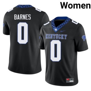 Kentucky Elijah Barnes College Football High School Womens Black #0 Jerseys 417564-496