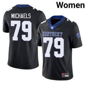 Kentucky Wildcats Lou Michaels #79 College Football Women's 2026-27 Black Jerseys 612618-126